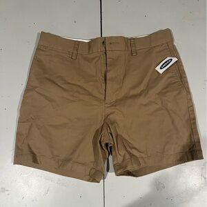 Old Navy Men's Brown Flat Front Shorts